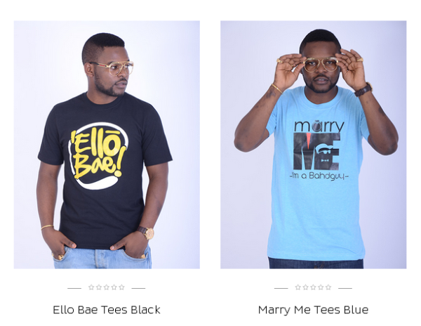‘Ello Bae! + Marry Me: Falz floats new
line of custom-design tees