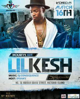 Lil Kesh To Drop Album This Wednesday At Industry Nite