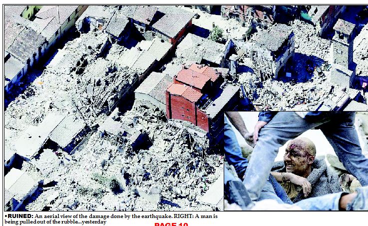 Italy quake death toll hits 268