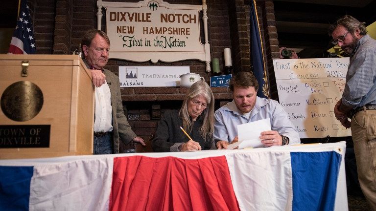 New Hampshire hamlet gets US Election Day rolling