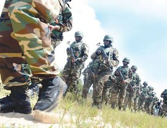 Troops kill 30 terrorists, arrest fake officer