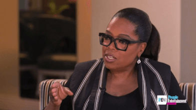 Oprah Winfrey says her famous talk show was her greatest therapy