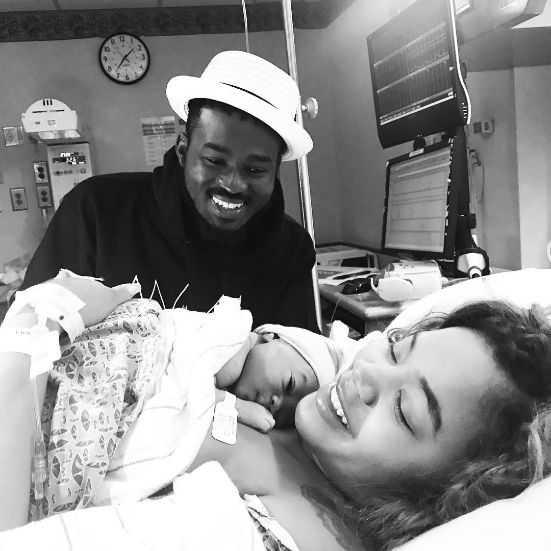 Nigerian video director, Patrick Elis, and his girlfriend welcome their first child in Atlanta