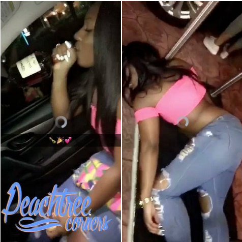 Lady Passes Out Heavily After Getting Drunk On Her Birthday. (See Photos)