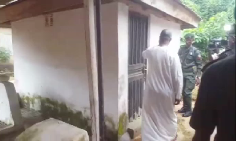 Police Uncover Badoo Shrine In Ikorodu, Lagos (Video, Photos)