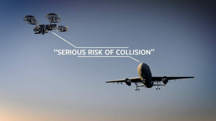 Drone hits passenger plane in Canada