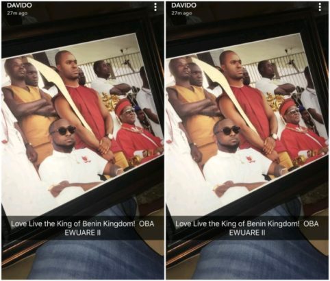 ‘This is one picture I wish my mum was alive to see’ – Davido