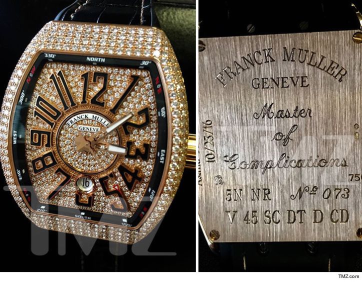 DJ Khaled buys his son Asahd N36million diamond-studded watch for 1st Birthday