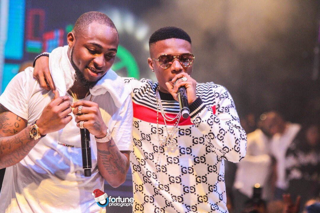 #30BillionConcert: Davido & Wizkid Performs #MANYA Together