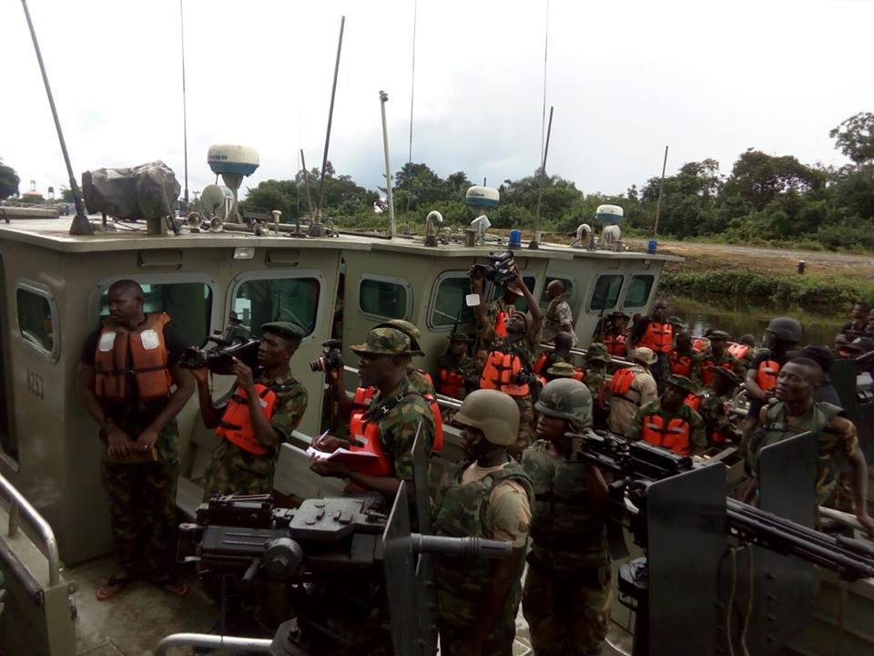 Anxiety As Nigerian ARMY Kick Off Operation “Crocodile Smile 3” In Bayelsa [Pictures]