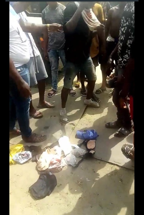 BREAKING! Yahoo Boy That Has Been Stealing Used Female PANT and BRAS Caught In Warri [Video]