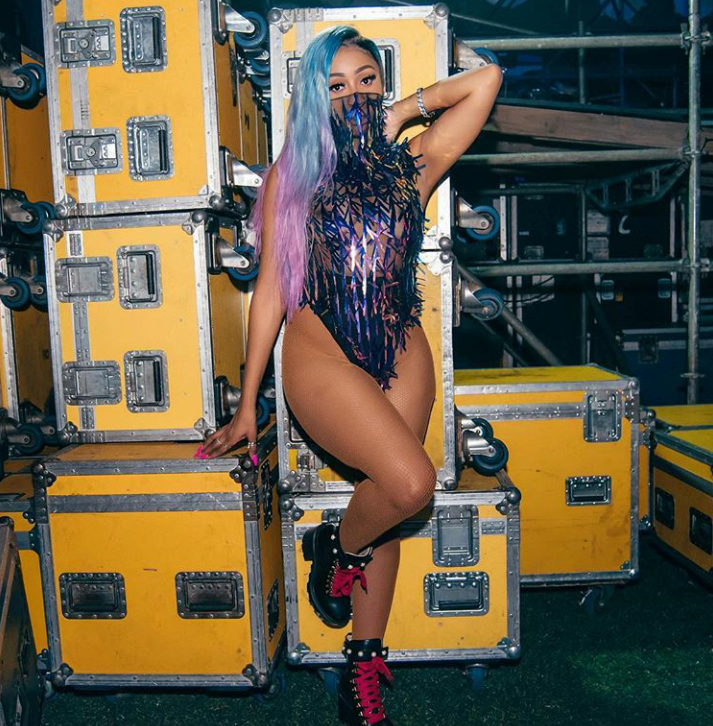 VIDEO: Daunting Moments With Nadia Nakai at Cassper’s Fill Up concert