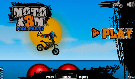 Moto X3M Pool Party - Play Free Online Games - Scorenga Games