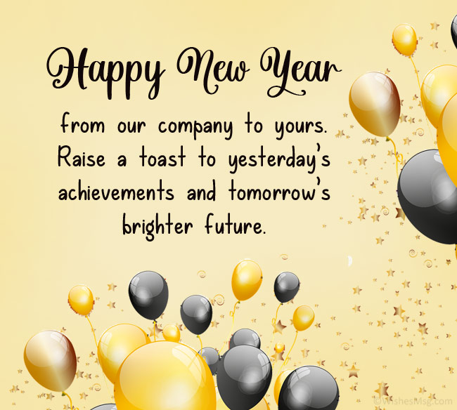 Corporate New Year Wishes Messages