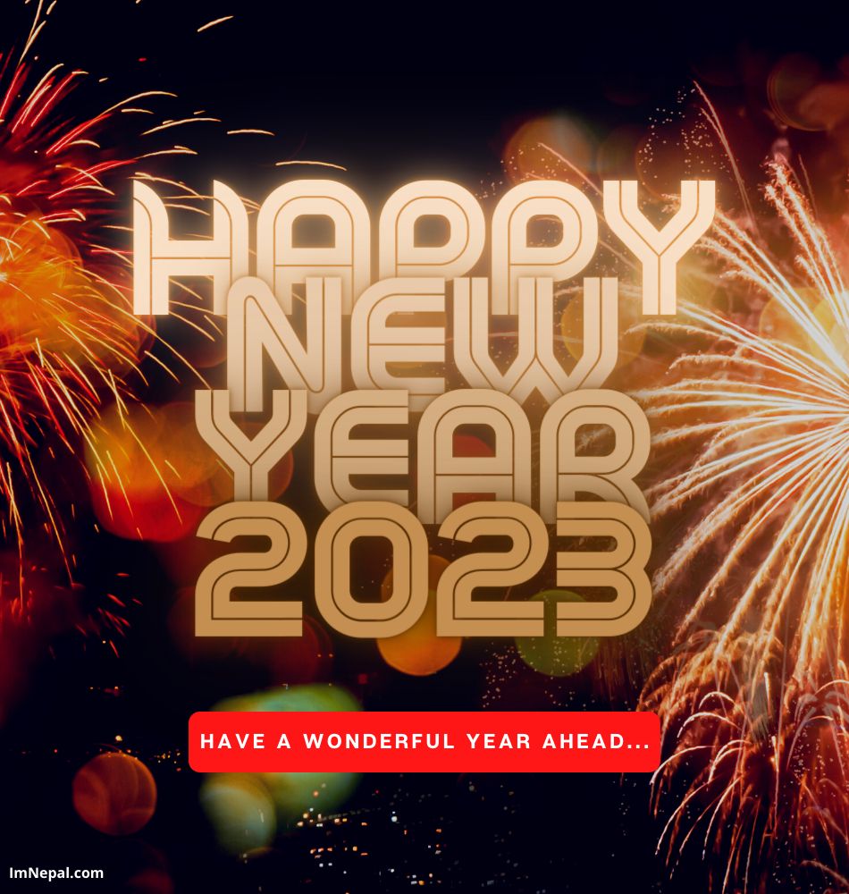 Happy New Year 2023 Greetings card Wishes Images