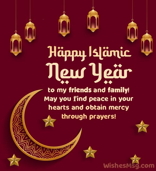 Islamic New Year Wishes for Friends & Family