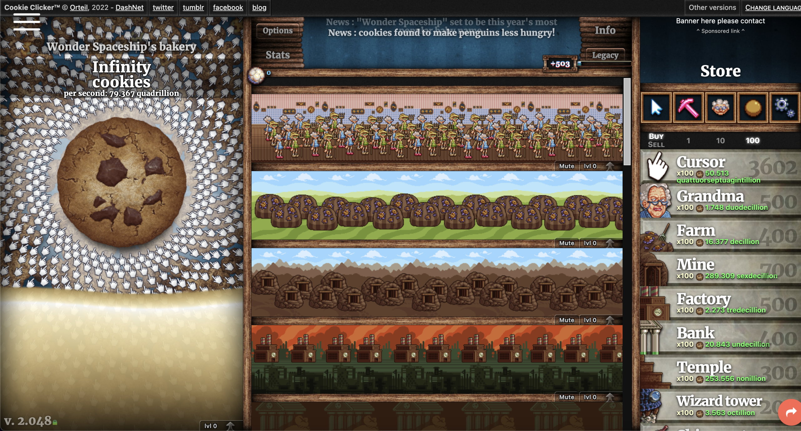Cookie Clicker Unblocked 67 Games to Play - MOBSEAR Gallery