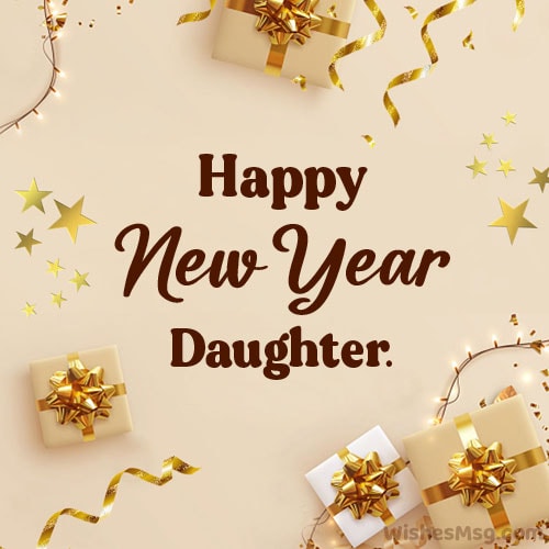 happy new year to my daughter