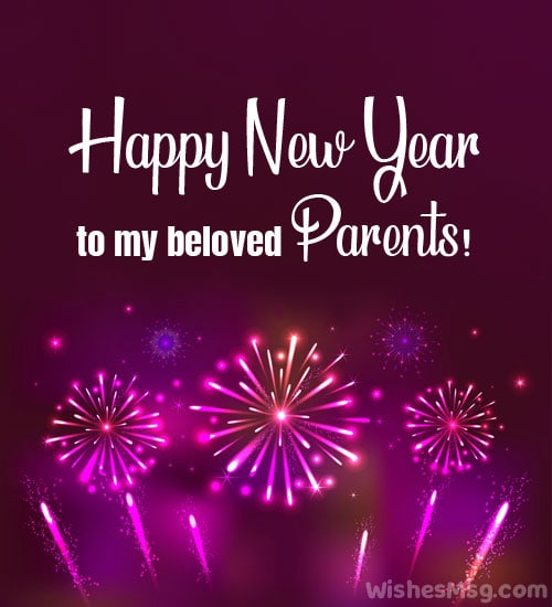 new year wishes for parents