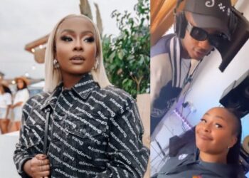 “Emtee is so talented,” Boity says as she meets with him in studio (Video)
