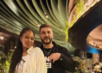 “Heaven is a place on earth with you,” J’Somthing says to wife
