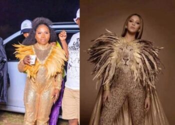 Makhadzi pokes fun at her Beyonce-inspired outfit