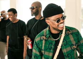 Murdah Bongz bonds with Oskido and Black Coffee (Photos)