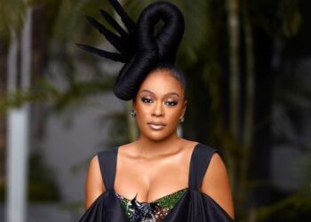 Nomzamo Mbatha stuns at movie premiere in Lagos, Nigeria (Photos)