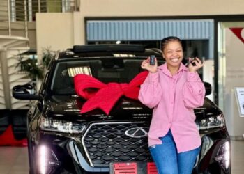 HIV activist, Nozi Qamngana gifted a new car after child birth (Video)