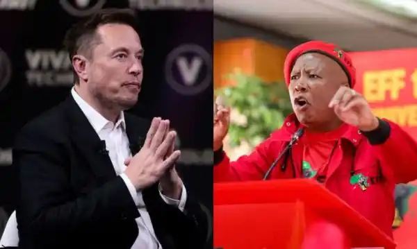 “They are pushing for the genocide of White people in SA,” Julius Malema slams Elon Musk over claim