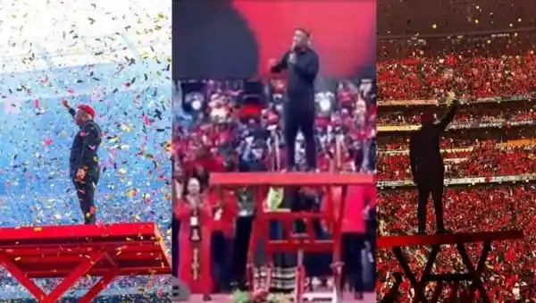 Julius Malema pulls a Beyonce at the EFF 10th-year celebration (Video)