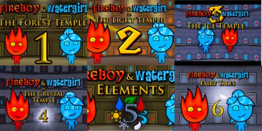 All 6 Fireboy And Watergirl Unblocked Games (Play Online)