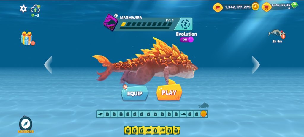 Hungry Shark Evolution Hack 2023 iOS Download [Unlimited Money & Gems]