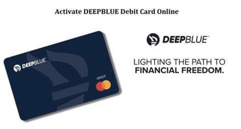 Activate Deepblue Card at deepbluedebit.com Online Login 2023