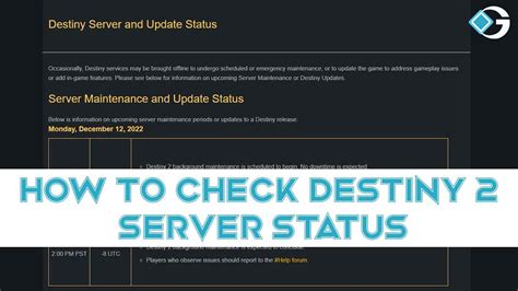 Is Destiny 2 Down? Check Destiny 2 Server Status and Downtime