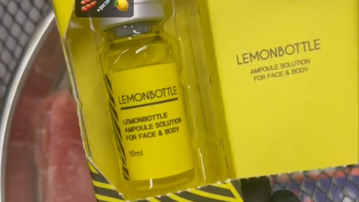 Lemon Bottle Jab That Claims To Dissolve Fat Went Viral